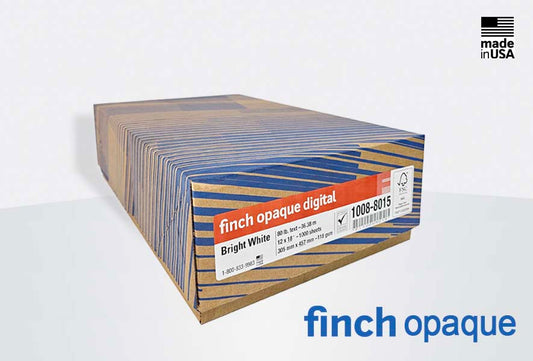 Finch Opaque 80lb Smooth Text